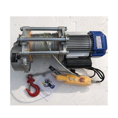 China Factory Wholesale 1000kg Cheap Mini Winch Lifting Machine For Sale 2000lbs for sale