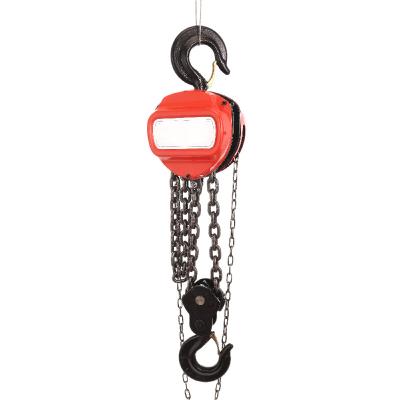 China Tool lifting stable and durable customized color grade 80 load chain hand chain hoists at great price for sale