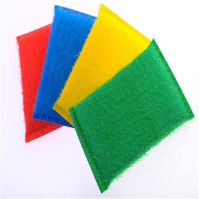 China Sustainable cleaning sponge kitchen raw material, sponge scrubber scourer cleaning pad in roll, sponge lurex fabric for sale