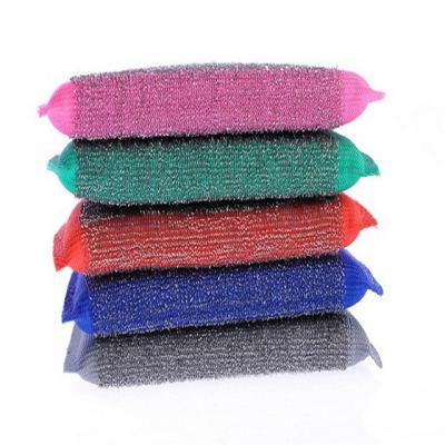 China Sustainable Hot Sale Sponge Dish Cleaning Pad Sponge Scourer Scrubber for sale