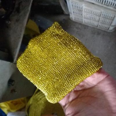 China Viable Hot Sale Steel Wire Scouring Pad Kitchen Cleaning Sponge Scourer For Pot for sale