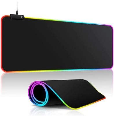 China Large Gaming Mousepad Desk Mat Mouse Pad XXL Eco-Friendly Sublimation Customs Lead RGB Gaming Mouse Pad for sale