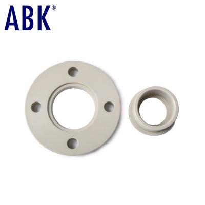 China Free Sample DIN Standards Industrial Grade PPH Corrosion Protection Acid And Alkali Resistant Fixture Flange for sale