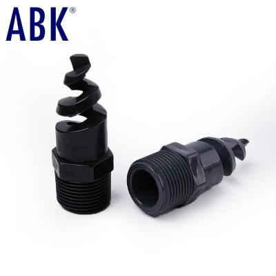 China Hot Selling 2020 Corrosion Protection Acid And Alkali Resistant Natural Environmental Protection And DIN Standards Industrial Grade UPVC Spiral Nozzle for sale