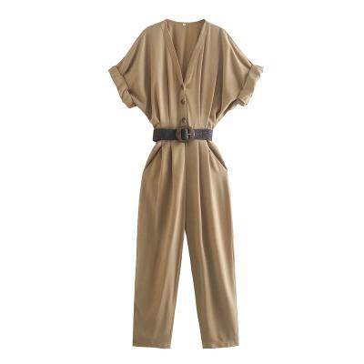 China China Factory Wholesale Good Quality Women's Breathable Jumpsuit Canvas Women's Sports Fitness Yoga Set for sale