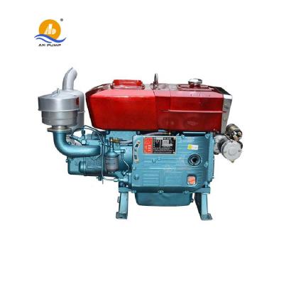 Cina 8hp 10hp 20 hp horizontal single cylinder water cooled diesel engine in vendita