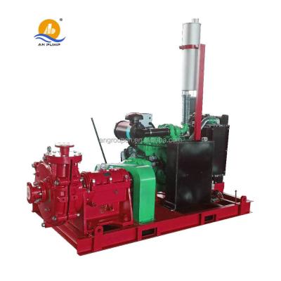 China Diesel big centrifugal slurry pump for mining water water pump heavy à venda