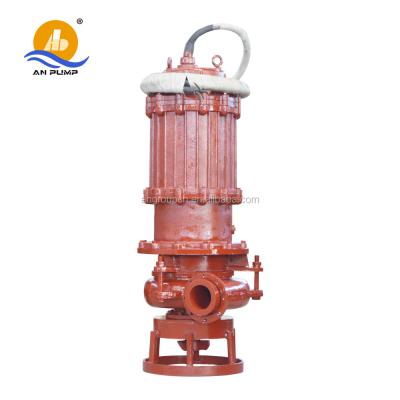 China heavy duty centrifugal feeding abrasion resistant submersible slurry pump Te koop