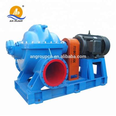 China horizontal centrifugal double suction high volume water transfer pump Te koop