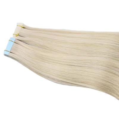 China Factory Price Juan Human Non Remy Hair Extension 100G PU Tape Hair Light Color HLD JUAN for sale