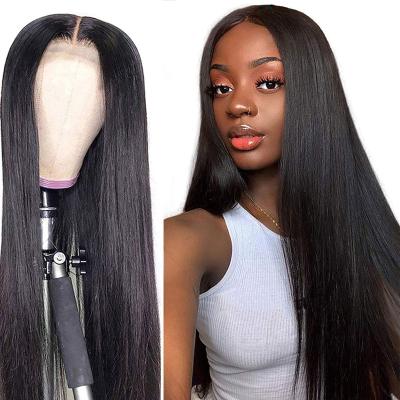 China 150% Density Factory Supply Kinky Red Yellow Cheap Italian Yaki Synthetic Lace Front Wig for sale