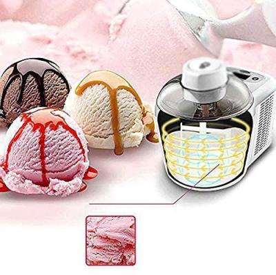 China Antronic 90W Thermoelectric Hotel Portable Ice Cream Maker Machine 0.7L Home Ice Cream Maker Machine for sale