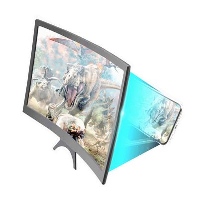 China ABS+Acrylic Phone 3D Screen Enlarger 12 Inch L6 Curved Mobile Phone Screen Amplifier Magnifier for sale