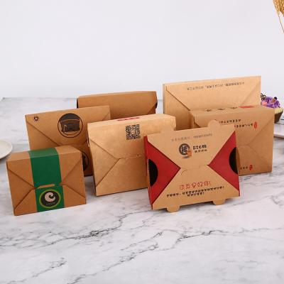 China Recyclable Custom Printed ASP Kraft Cardboard Paper Food Packaging Box With Liner for sale