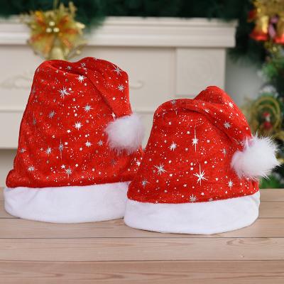 China New Daily Life Factory Wholesale Christmas Hat Amazon Christmas Ornament Hat Kids Christmas Border 2021 for sale