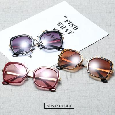 China Factory sale new polygon sunglasses fashion design adjustable nose brace sunglasses china sunglasses for sale