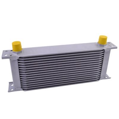 China Universal Universal Engine Transmission 16 Rows AN10 Oil Cooler Aluminum Alloy for sale