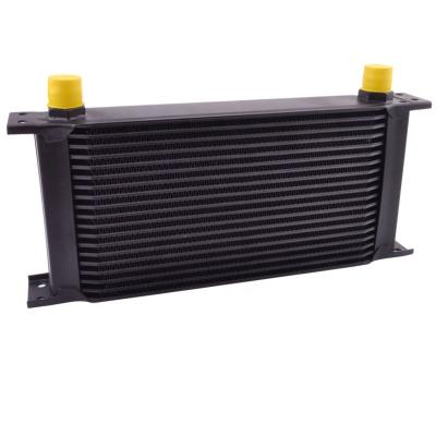 China 19 Tiers AN10 Universal Aluminum Stacked Universal Plate Oil Cooler Motor for sale