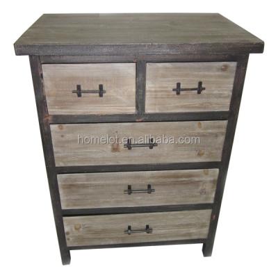 China Solid Wood Antique Living Room Cabinet Vintage Decorative Wooden Cabinet for sale