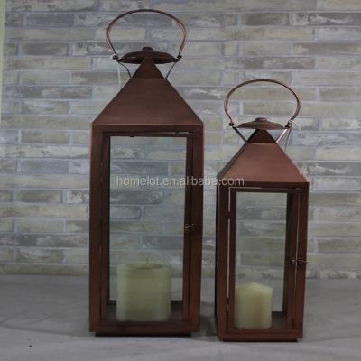 China 2017 classics new style hanging metal outdoor iron antique promotion candle lanterns for sale