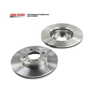 中国 Brake Parts KINGSTEEL OEM 51712-1C000 517121C000 Best Price Auto Parts Front Brake Disc For HYUNDAI GETZ BT51 2002 販売のため