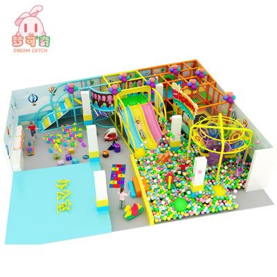 China 3-12years CE,SGS,ISO 9001 CERTIFIED amusement park equipment with net climber indoor playground for sale