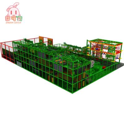 China Indoor& Indoor Outdoor Men Trampoline Park Batut Trampoline Bungee Trampoline Park Large for sale