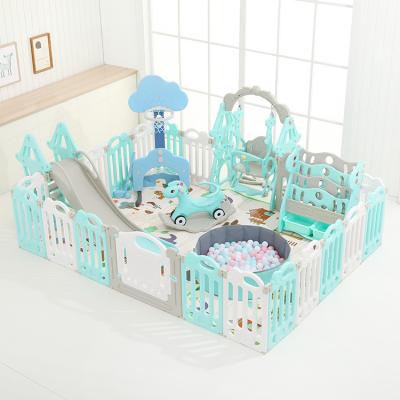 China Hot Selling Home/Kindergarten Furniture School Indoor Plastic Fence Amusement Toy Children Indoor Furniture for sale