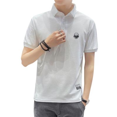 China 100% Breathable Spring Fashion White OEM Anti-Wrinkle Custom Cotton Polo Shirts Stylish Men's T-shirts Switer Breathable for sale