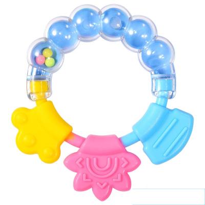 China Food Grade Silicon Baby Rattle Teether Design Teether Bpa Free Storage Space Box New for sale