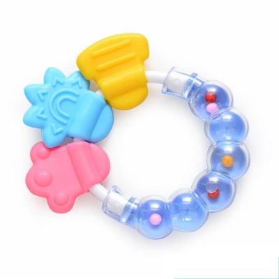 China Soft and safe to relieve teething discomfort hot sale factory wholesale price special design bracelet silicone reconcile baby infant Teether bracelet for sale