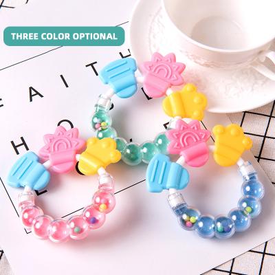 China Soft And Safe To Relieve Teething Baby Wholesale Toy Funny Silicone Baby Teether From Biting Discomfort for sale