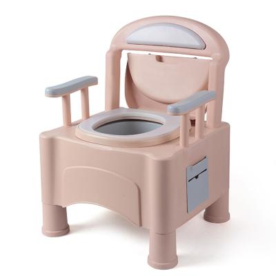 China Modern factory direct sale portability toilet for elderly and pregnant woman disabled mobile potty chair for sale