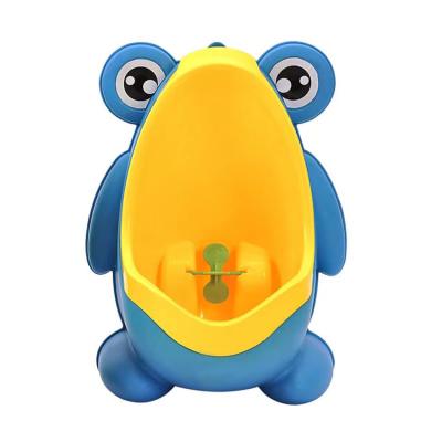 China Modern Practicing Frog Kids Stand Up Potty Boys Pee To Urinate Toddler Basin Kids Infant Urinal for sale