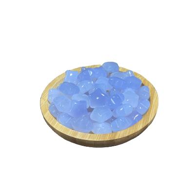 China Hot sale Art products folk natural blue chalcedony quartz crystal star carving crafts for home decoration for sale