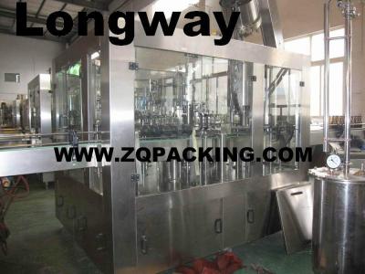 China Zhangjiagng 3-In-1 Carbonated Beverage Bottling Machine for sale