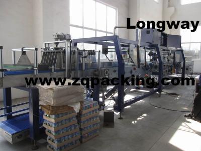 China overwrapping machine---with auto tray feeding for sale