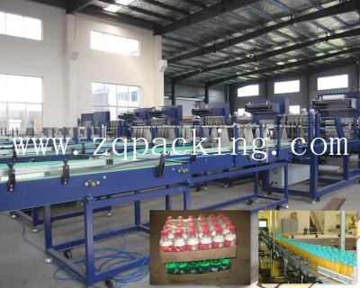 China Plastic Bottle Shrink Wrapping Machine For Beverage for sale