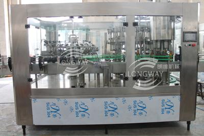 China 100% Factory  Monobloc Type Carbonated drinks production line with 3 fuction ,Washer filler capper for pull ring cap for sale