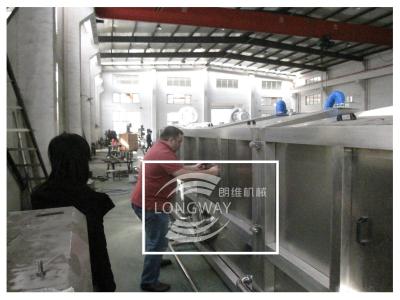 China 100% Factory Sale Spraying Cooling Tunnel for Hot Filling Fresh Juice Production Line for sale