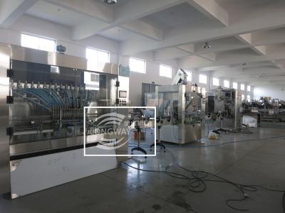 China 100% factory for sale 1Gallon Oil filling Closing Labeling  machine for sale