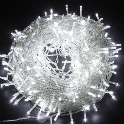 China 8 Modes Controller Holiday Decoration Christmas Waterproof Wedding String Lights with Tail Plug LED Lights for sale