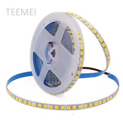 China Residential 5M Led Strip Light 2835 SMD54leds /m RGB Led Strip 12V Warm White Diode Ribbon Led Strip Backlight Not Waterproof for sale