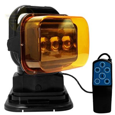 China Hot-selling Remote Control Searchlight Marine Rotating Searchlight Auto Lamp for OFF-ROAD BUS SUV ATV RV TRUCK camping outdoor hunting boat car rescue for sale