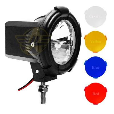 China 12V 24V 55W Front Driving Fog Lamp Assembly Auto HID Spotlight with Ballast for Jeep 4x4 UTV RV Offroad Pickup JLHS004HU for sale