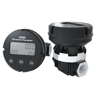 China Convenient Operation High Accuracy High Accuracy Flowmeter Electric Ogm Digital Oval Speed ​​Flow Meter 1.5 Inch Oval High Speed ​​Fuel Flow Meter for sale