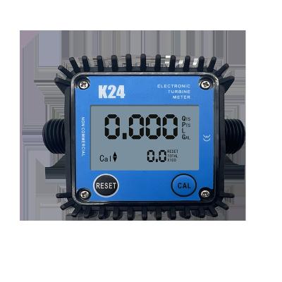 China Multiple Connector Combinations Definition Precision Display Oval Speed ​​Measuring Liquid Fuel K24 Digital Flow Meter Micro Flow Meter for sale