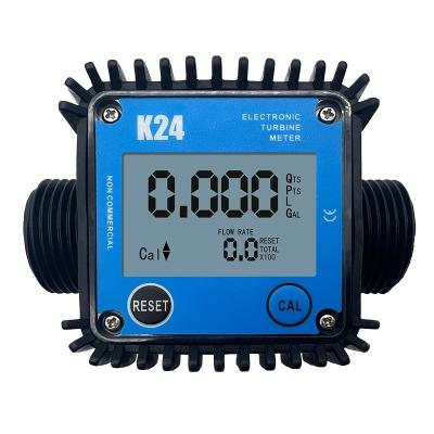 China High Accuracy Fuel K24 Liquid Flow Meter Micro Speed ​​Micro Flow Meter Plastic Micro Measuring Jet Class B Type for sale