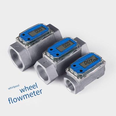 China High Precision Mini Turbine Flowmeter Digital Turbine Gauge Liquid Flow Meter For Oil Or Water Flow Meter Refueling Guns At Gas Stations for sale