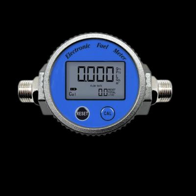 China Accurate Electronic Waterproof Ipx7 Turbine Flowmeter 4 Gauge Digital Full Sealing High Accuracy Turbine Flow Meter For Water for sale